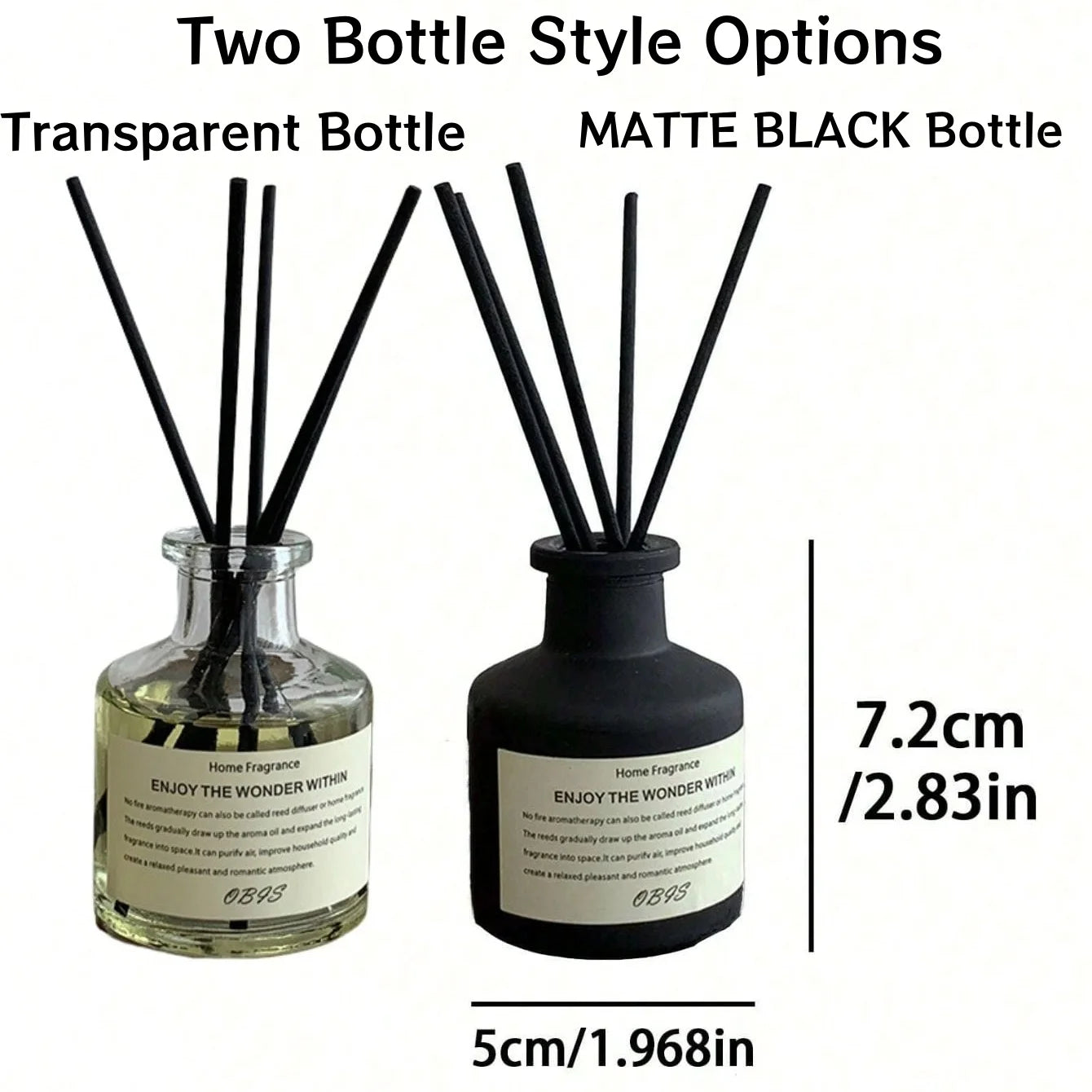 50ml Aromatherapy Essential Oil – Freesia & Jasmine | Reed Diffuser Set - ATELIERMISTRALE