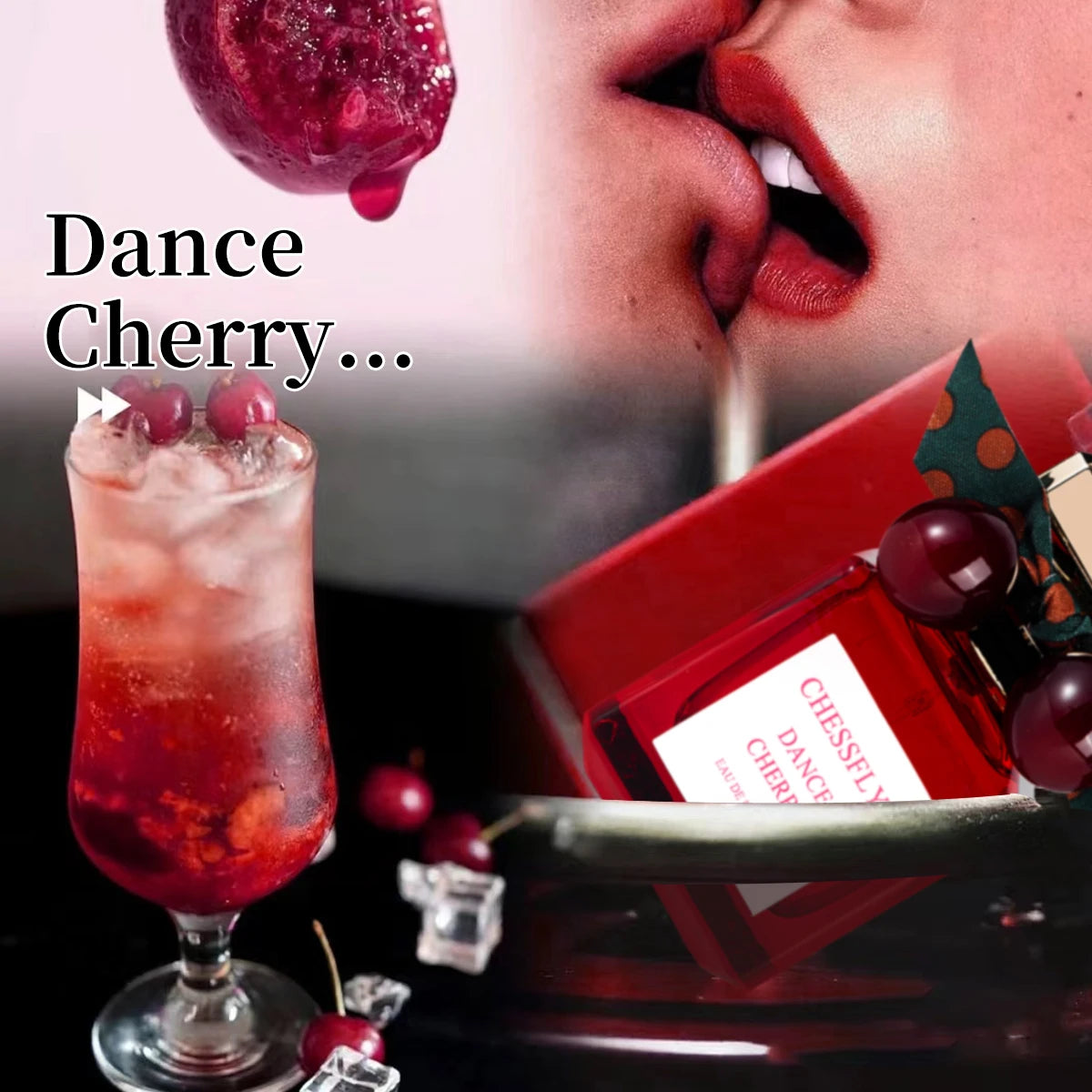 CHESSFLY Dance Cherry Eau de Parfum for Women – 1.7 fl.oz (50ml) - ATELIERMISTRALE