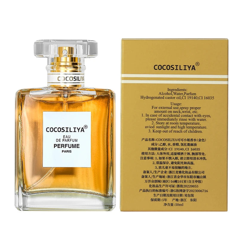 50ml Miss Coco Eau De Toilette Gold - Elegant Fragrance for Ladies - Long-Lasting Light to Strong Scent - 2025 Edition - ATELIERMISTRALE