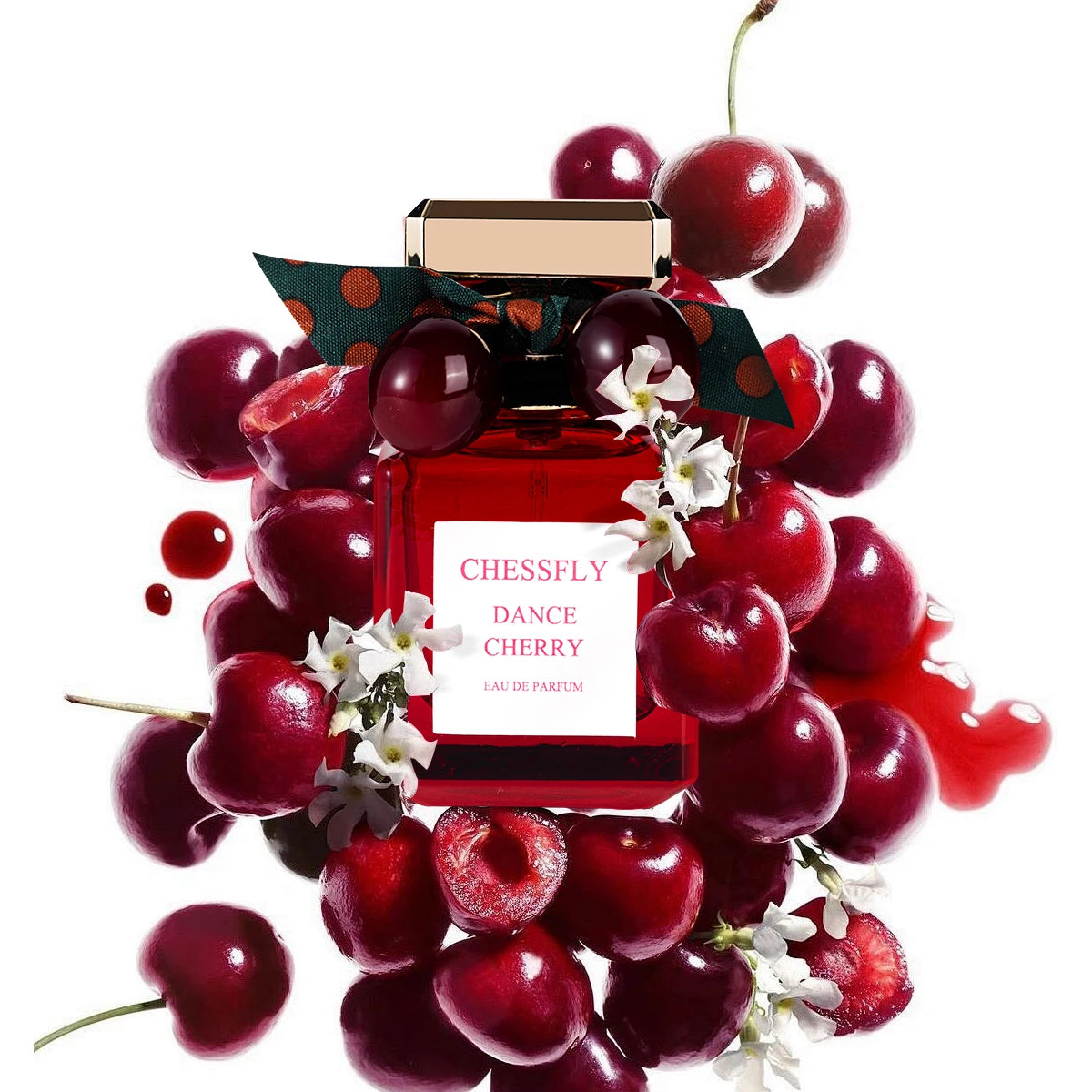 CHESSFLY Dance Cherry Eau de Parfum for Women – 1.7 fl.oz (50ml) - ATELIERMISTRALE