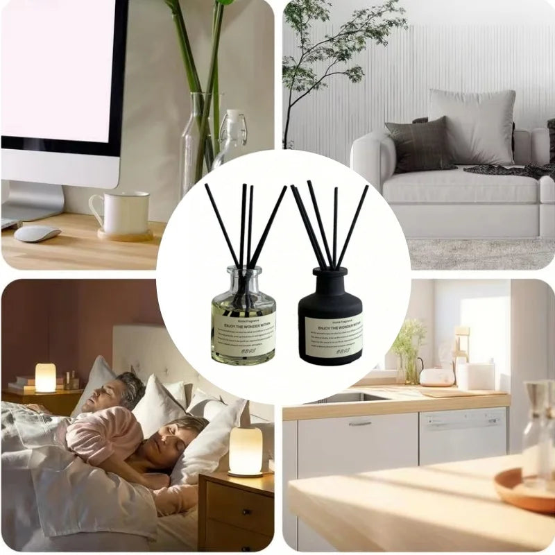 50ml Aromatherapy Essential Oil – Freesia & Jasmine | Reed Diffuser Set - ATELIERMISTRALE
