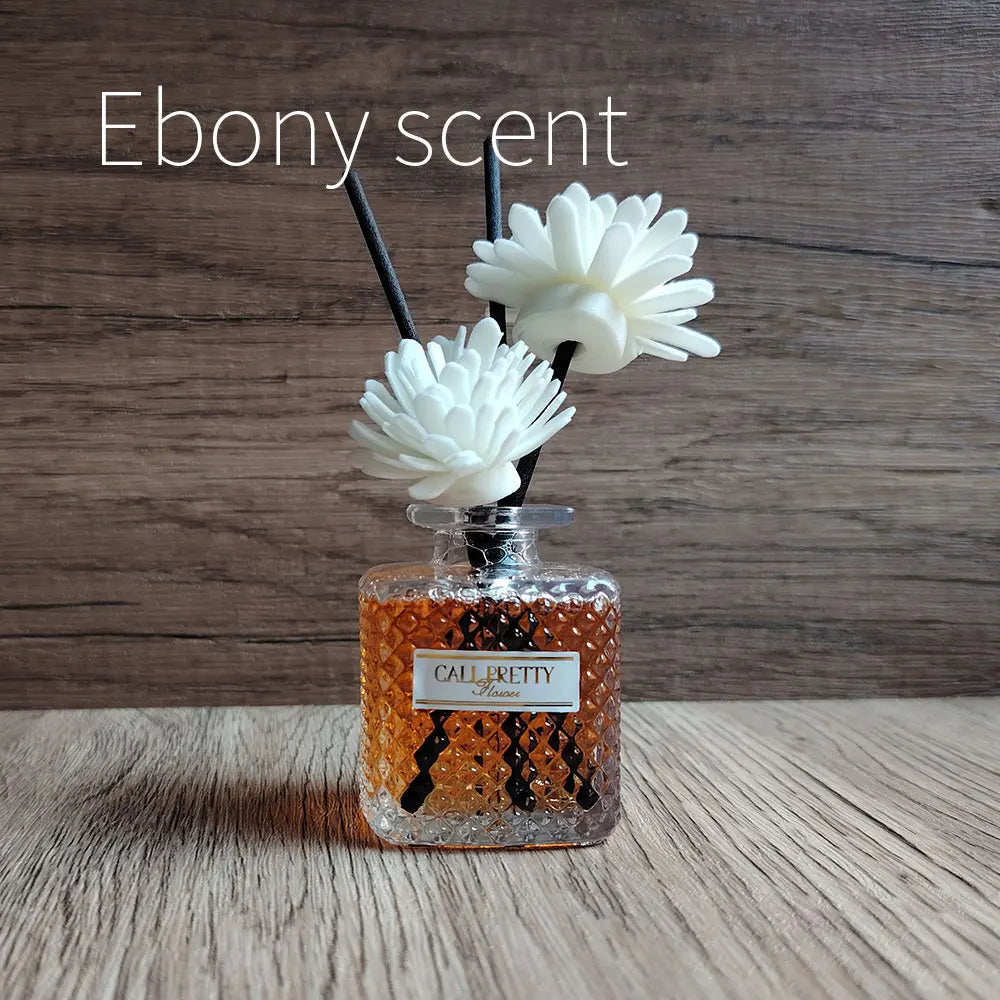 50ml Air Freshener Aroma Home Peach Lavender Fragrance Reed Diffuser Fruity Scents for Bedroom Bathroom Aromatherapy - ATELIERMISTRALE