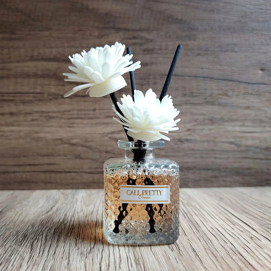 50ml Air Freshener Aroma Home Peach Lavender Fragrance Reed Diffuser Fruity Scents for Bedroom Bathroom Aromatherapy - ATELIERMISTRALE